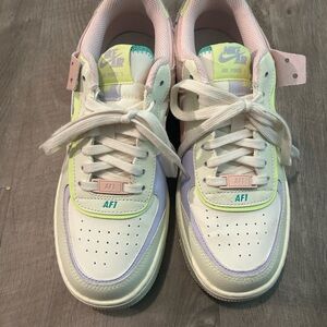 Nike Womans Cashmere AF1s 8.5